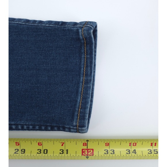 Hollister Womens Jeans High Rise Super Skinny 7L W28 L32 Blue Denim Casual - Picture 10 of 10